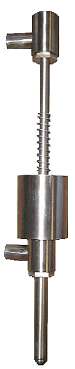 Pressure-Gravity Bottom up Fill Nozzle by Packaging Dynamics, Ltd. - Manufacturer of Automatic & Semi-Automatic Liquid fillers, Conveyors, Unscramblers, Accumulators, and Custom Designed Packaging machinery & nozzles for liquids.