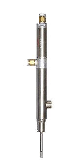 Pressure-Gravity Positive Closure Liquid Filling Nozzle by Packaging Dynamics, Ltd. - Manufacturer of Automatic & Semi-Automatic Liquid fillers, Conveyors, Unscramblers, Accumulators, and Custom Designed Packaging machinery & nozzles for liquids.